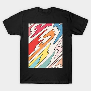 rainbow pastel spew T-Shirt